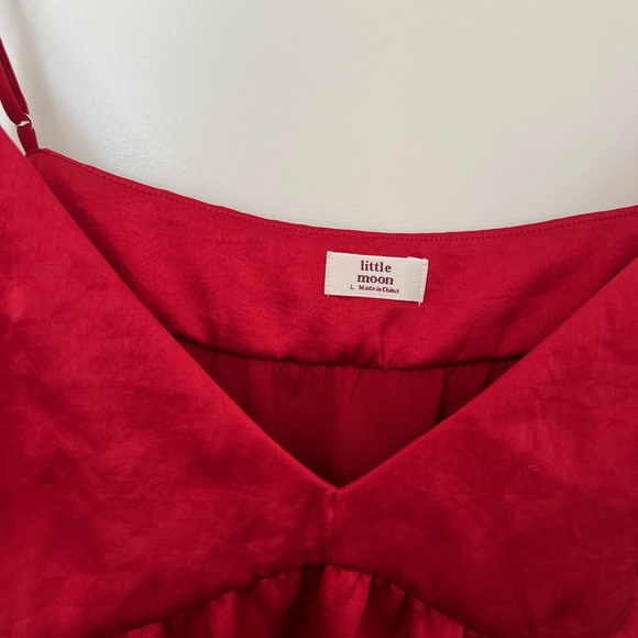 Artizia Little Moon Camisole in Cherry Red - Picture 2 of 2